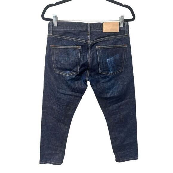 Buck Mason Mens Dark Wash Slim Fit Blue Jeans Size 30 Made in America USA - Picture 2 of 12